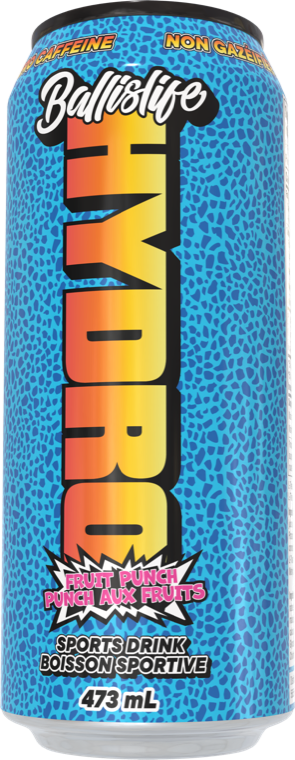 Ball Is Life Hydro Punch 473 mL can